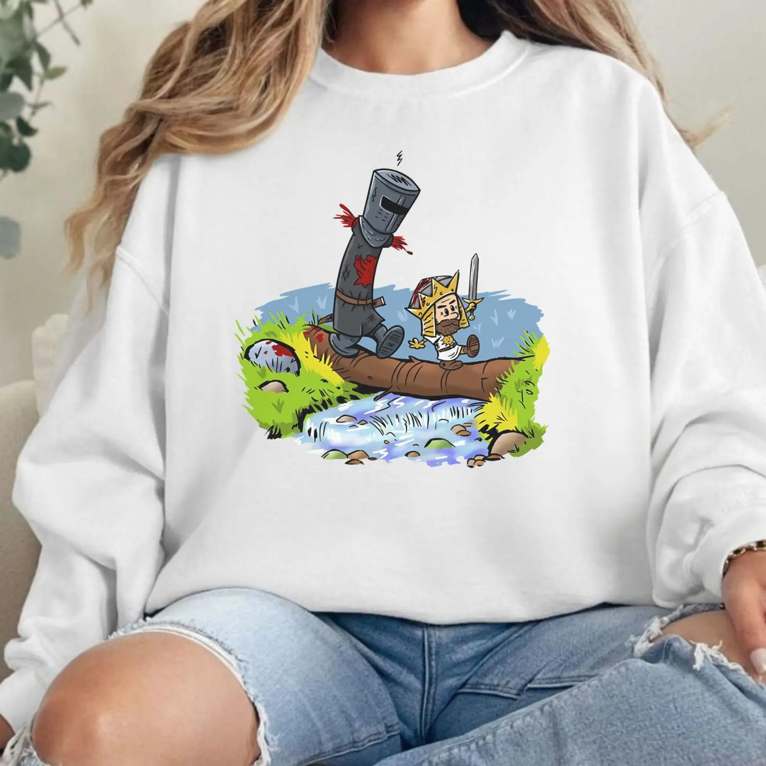 M0nty Pyth0n And H0ly Grail Graphic TShirt, Funny Iconic Show Inspired Sweatshirt Hoodie
