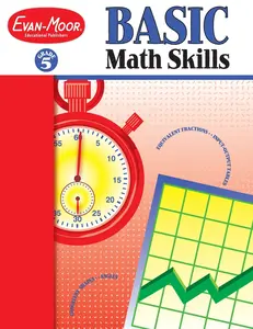 USED-Basic Math Skills Grade 5 by Evan-Moor Educational Publishers (Paperback)