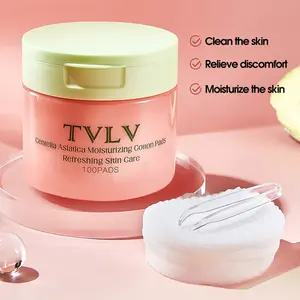 Tvlv Centella Asiatica Moisturizing Makeup Cotton Sheets, Deep Cleansing Brightening Wet Mask Essence, Skincare for Radiant Skin