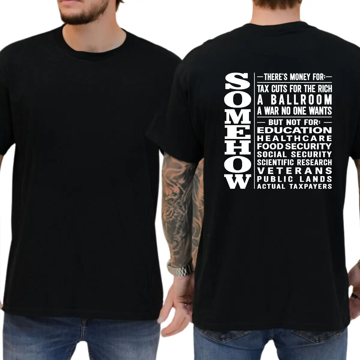 Somehow There's Money For T-shirt, Political Shirt, Democrat Shirt, Liberal Tee, 8647 Shirt