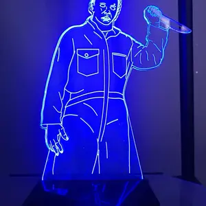 Michael Myers horror figure nightlight