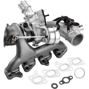 Complete Turbo Turbocharger Chevy Chevrolet Cruze 2011-2015 with Gasket Kit and Solenoid Valve, Sonic 2012-2020 & Trax 2013-2021 & Buick Encore 2013-2021 Turbo Charger Compatible 1.4L