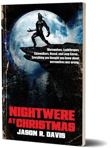NightWere at Christmas Signed Horror Novel by Jason R. Davis paperback copy