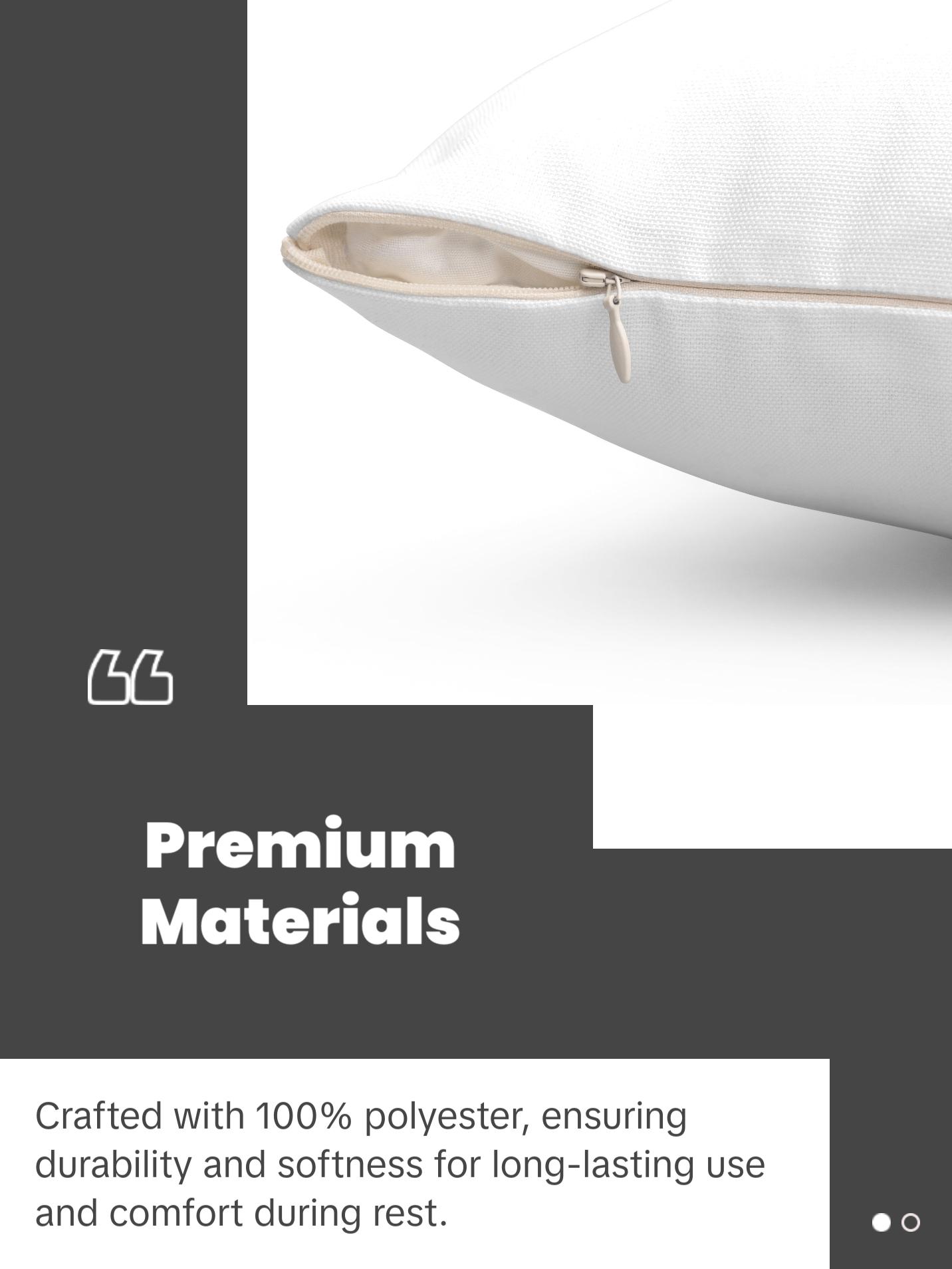 Hit This X If Trump Sucks | Spun Polyester Square Pillow