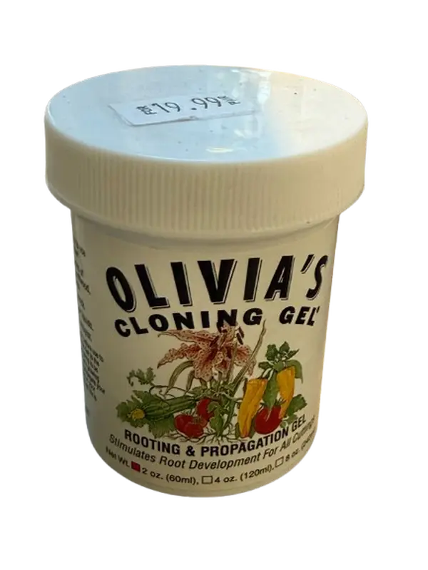 Olivia's Cloning Gel for Rooting & Propagation - 8oz Jar - Stimulates Healthy Root Development for All Cuttings - Essential Plant Care Solution