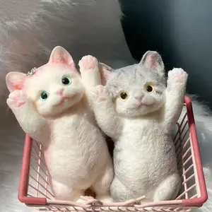 Soft Slow Rebound Cat Squeeze Toy, Ventilation Relaxing Desk Tool, Fidget Gadget, Durable Unique Design, Perfect Gift for Office Home Birthday Party