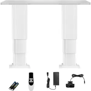 VEVOR Electric Lifting Column System, 260 lbs Lift Table, 14.2 - 31.1 in Height Range, Three - Stage Adjustable Desk Column, Telescopic Table Leg, Comes with Power - Supply Option to Control up/Down MotionVEVOR Super Brand Day