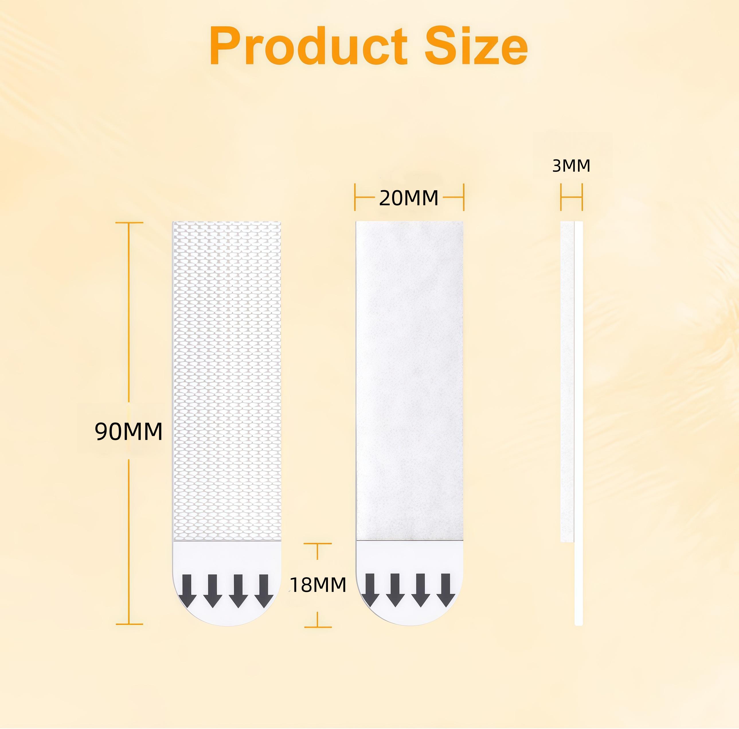 Removable Heavy Duty Adhesive Strips - 24 Pcs No Damage Wall Mounting Tapes, Strong Sticky No Residue Hanging Strips for Home, Office, DIY Decor