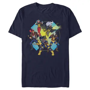 Mens Marvel: X-Men '97 Wolverine Team Ready To Fight T Shirt