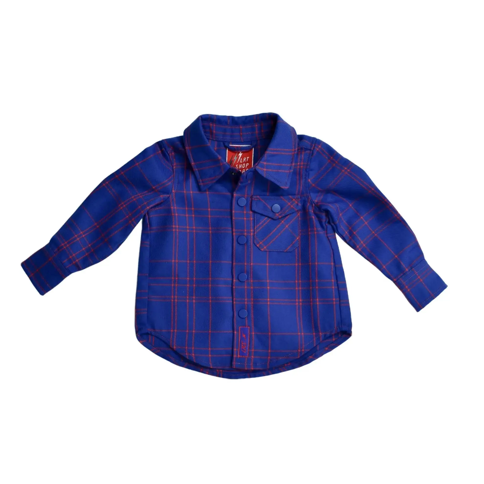 Little Rad Things Fast and Free Flannel - Shrink Proof for Kids