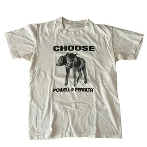 Powell Peralta Two Headed Cow Skateboard T Shirt, Vintage Skater Graphic Tee for Men and Women