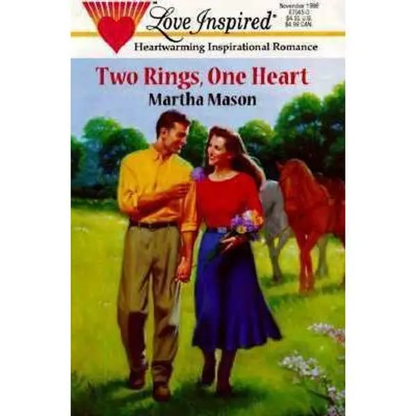 USED-Two Rings, One Heart (Love Inspired #45) by Felicia Mason (Unknown)