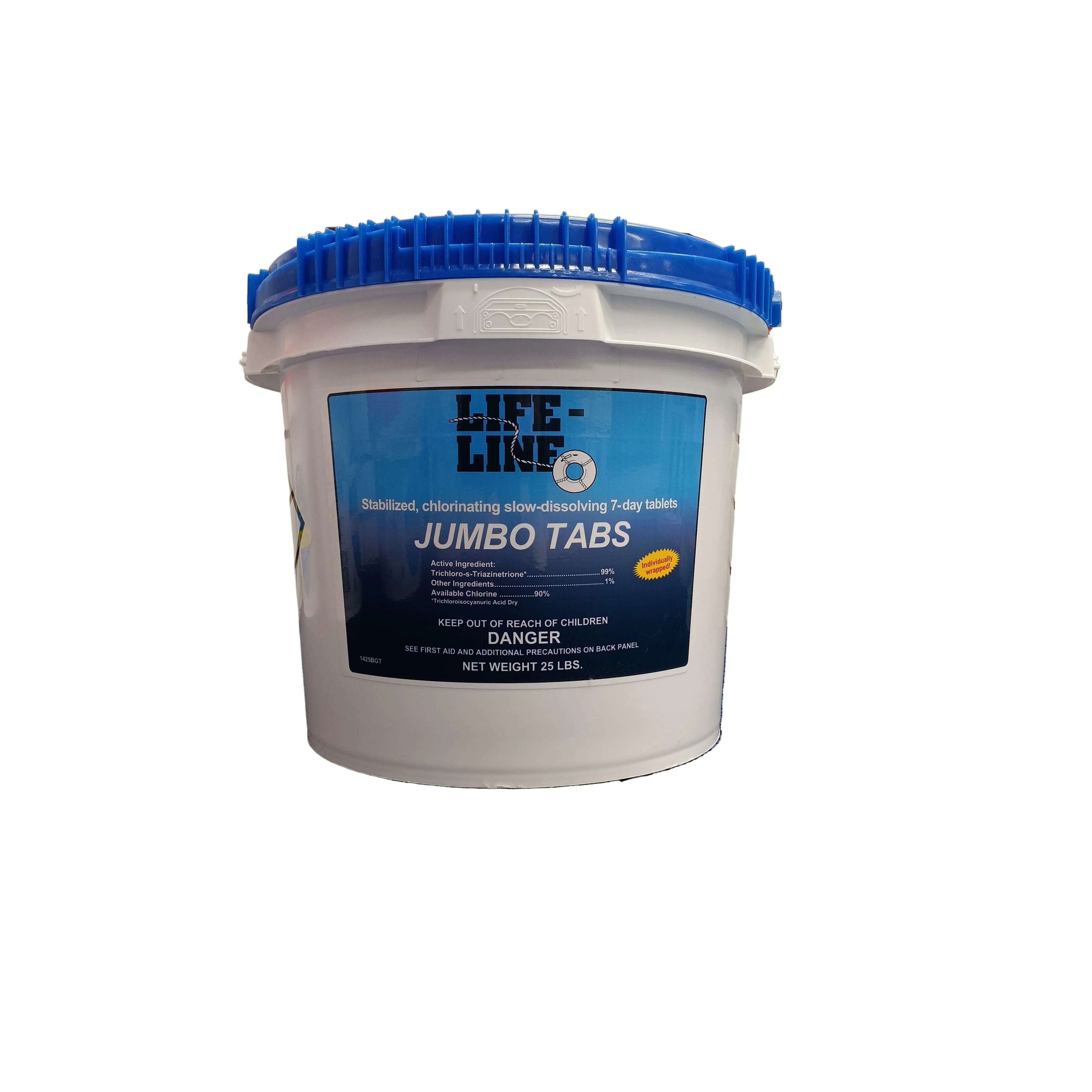 LifeLine 3" Chlorine Tablets (8 OZ WRAPPED) 25lbs