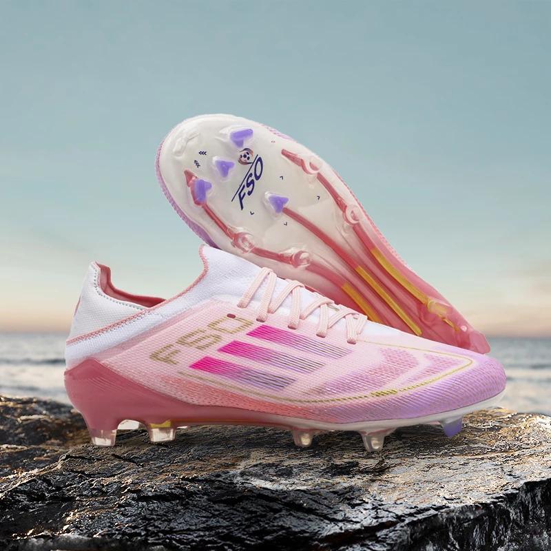 Men TF/FG Football Field Boots Futsal Non Slip Society Cleats Soccer Shoes Comfortable Ultralight Professional Football Shoes