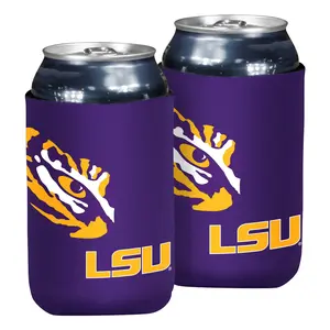 Louisiana State University Team Logo Can Sleeve