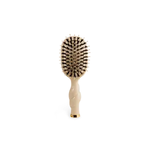 Mini Boar Bristle Hair Brush - Tan