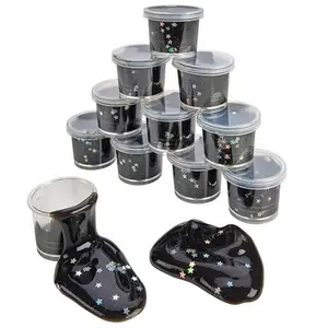 Playbees Galaxy Star Slime Galaxy  24 Pack - Black Nebula Galaxy Star Slime Party Favors slime Decompression Squeeze