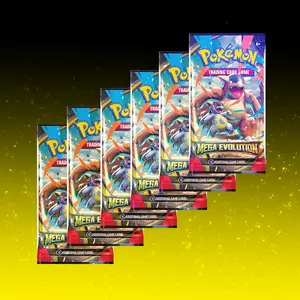 Pokemon Mega Evolution x6 - 6 Packs