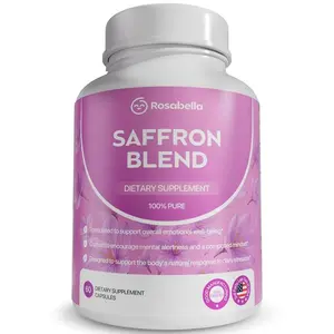 Natural Saffron Capsules Daily Support Focus DigestionMood Stability & Eye Protection tatus