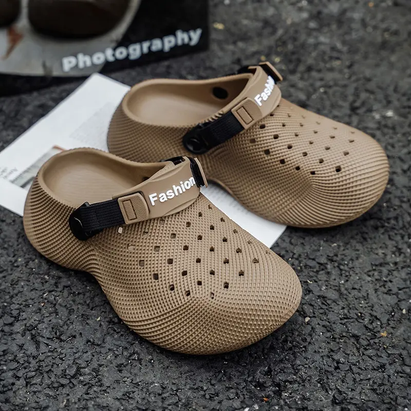 Women's Lightweight Breathable Sandals, Fashion Summer Outdoor Affordable Slippers, Comfortable Beach Shoes, Summer Outdoor Footwear, PU Leather & Rubber Sole