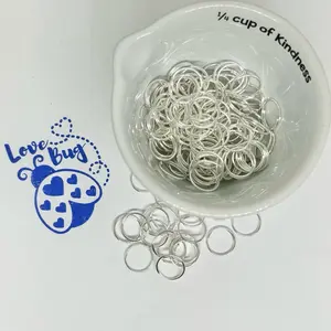 Assorted Jump Rings for Jewelry Making & DIY Crafts - Essential for Bracelets Necklaces Earrings Charms Repairs and More - Strong and Versatile