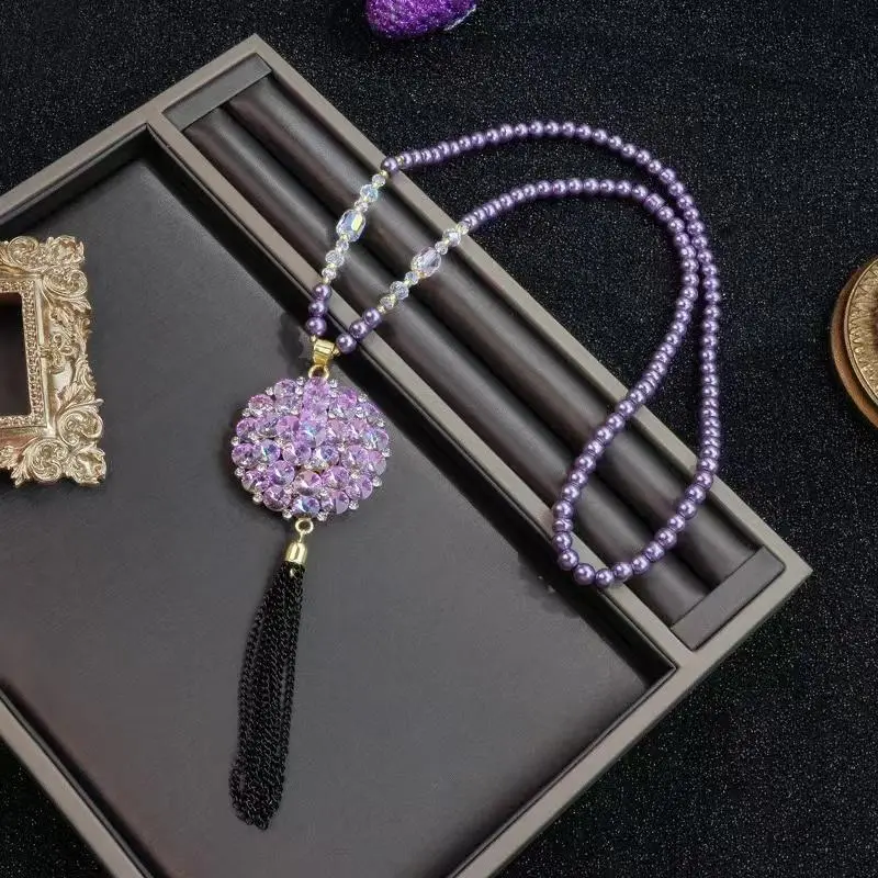Light Luxury Purple Versatile Necklace 2005