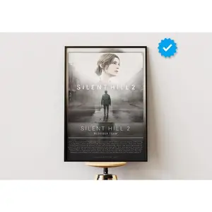 Silent Hill 2 Poster | Gaming Poster | Video Game Prints | Wall Decor Posters | Gaming Gift | Video Game Poster | Gaming Decor