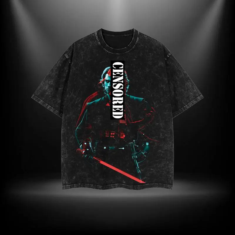 The Chosen One" Anakin Sith Lord T-Shirt – new arrival in premium washed cotton for a vintage look, oversized streetwear fit, perfect gift for movie fans & collectors, limited stock drop