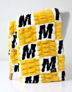 University of Missouri Tigers Soft Plaid Blanket - Infant-Friendly, Machine Washable, Do Not Use Detergent Pods, Cozy Hugs Throw