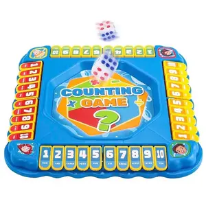 Digital Flip Card Board Game, Parent-Child Interaction, Math Learning Toy, Cognitive Training, Family Party Game, Party Toy
