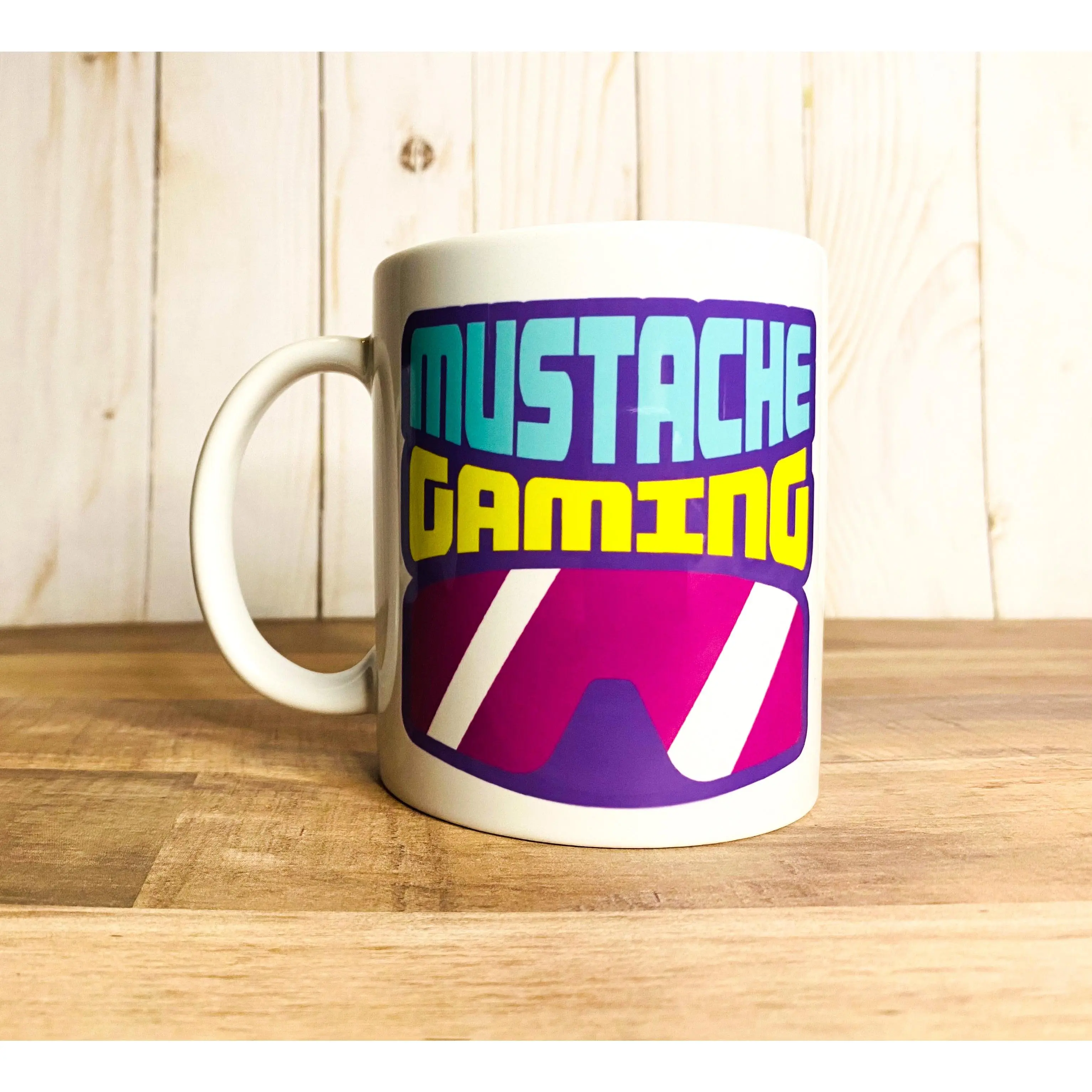 Mustache Gaming Mug