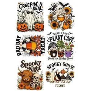Creepin it real mini premade DTF gang sheet-6 adult prints Graphic Garment Summer Tshirt Womenswear