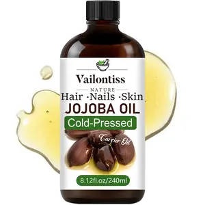 Jojoba Oil – 240ml, Carrier Oil, Facial Moisturizing Oil, Suitable for Makeup Removal, Skincare, Massage, Hydration & Multi-Purpose Care