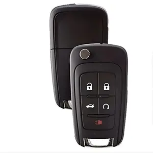 Remote Flip Key Compatible with Equinox 2010-2016, 5 Buttons Replacement