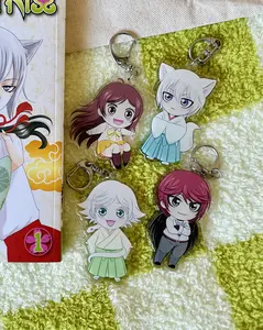 Kamisama Charms - Adorable Anime Keychains Featuring Cute Characters for Fans of Kamisama