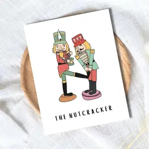 NUTCRACKER CHRISTMAS CARD - Funny Personalized Holiday Card