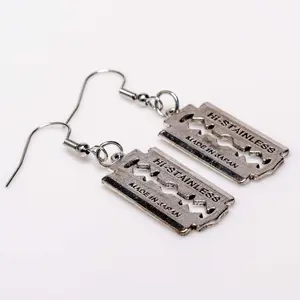 Forbidden Alchemy | Razor Blade | Earrings | Dark, Detailed, Durable