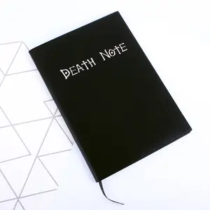 Anime Notebook Goose Feather Death Notebook Death Note Yagami Yuki Notebook Hardcover Drawing Sketchbook Creative Office Notepad
