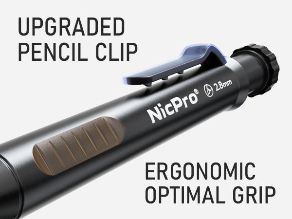 Nicpro 12-Pack Mechanical Carpenter Pencils Set with Sharpener, 52 Refills & Deep Hole Tip, Heavy-Duty Office Stationery for Construction Woodworking (Red, Black, Yellow, Blue, Orange),back to school,back to school shopping Nicpro 12-Pack Mechanical Carpenter Pencils Set with Sharpener, 52 Refills & Deep Hole Tip, Heavy-Duty Office Stationery for Construction Woodworking (Red, Black, Yellow, Blue, Orange),back to school,back to school shopping