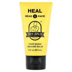 Bee Bald Heal Head & Face, Post-Shave Healing Balm, 2 fl oz (59 ml)
