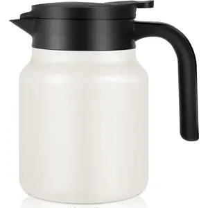 Carafes For Keeping Stainless Steel Coffee Carafe, Insulated Water Carafe for Party