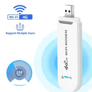 Mobile WiFi Hotspot, 4G LTE Network, 150Mbps, Supports 10 Devices, USB Powered, Plug & Play, Multi-device Sharing, Mini Router for Europe Daily Scenarios