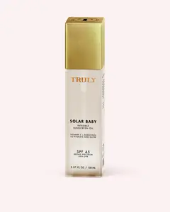 Solar Baby SPF 45 Invisible Sunscreen Oil - Lightweight, Invisible Sunscreen Oil with Vitamin C & Bakuchiol Solar Baby SPF 45 Invisible Sunscreen Oil - Lightweight, Invisible Sunscreen Oil with Vitamin C & Bakuchiol