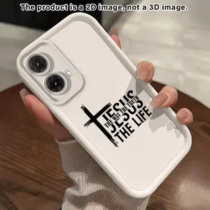 Jesus Truth Life2D Pattern Cellphone Phone Case suitable for Motorola Moto G54 G86 G85 G84 Edge70 60 Fusion Stylus Moto Series(G04-G75 E13-E32 Edge40Neo Pro-50 Fusion)4G 5G Full Camera Protection Slim Cover Smartphone Casing