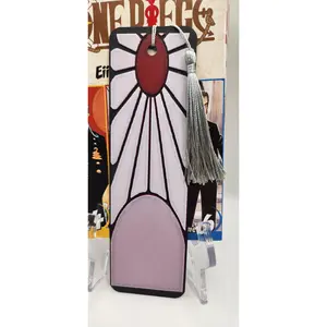 Hanafuda 3D Printed inspired Bookmark 2x8 - Anime inspired Bookmark for Book Lovers and Anime fans