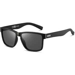 KIMORN Polarized Square Sunglasses for Women Men, UV Protection, Classic Retro Sun Glasses, for Driving Travel Outdoor Summervibes