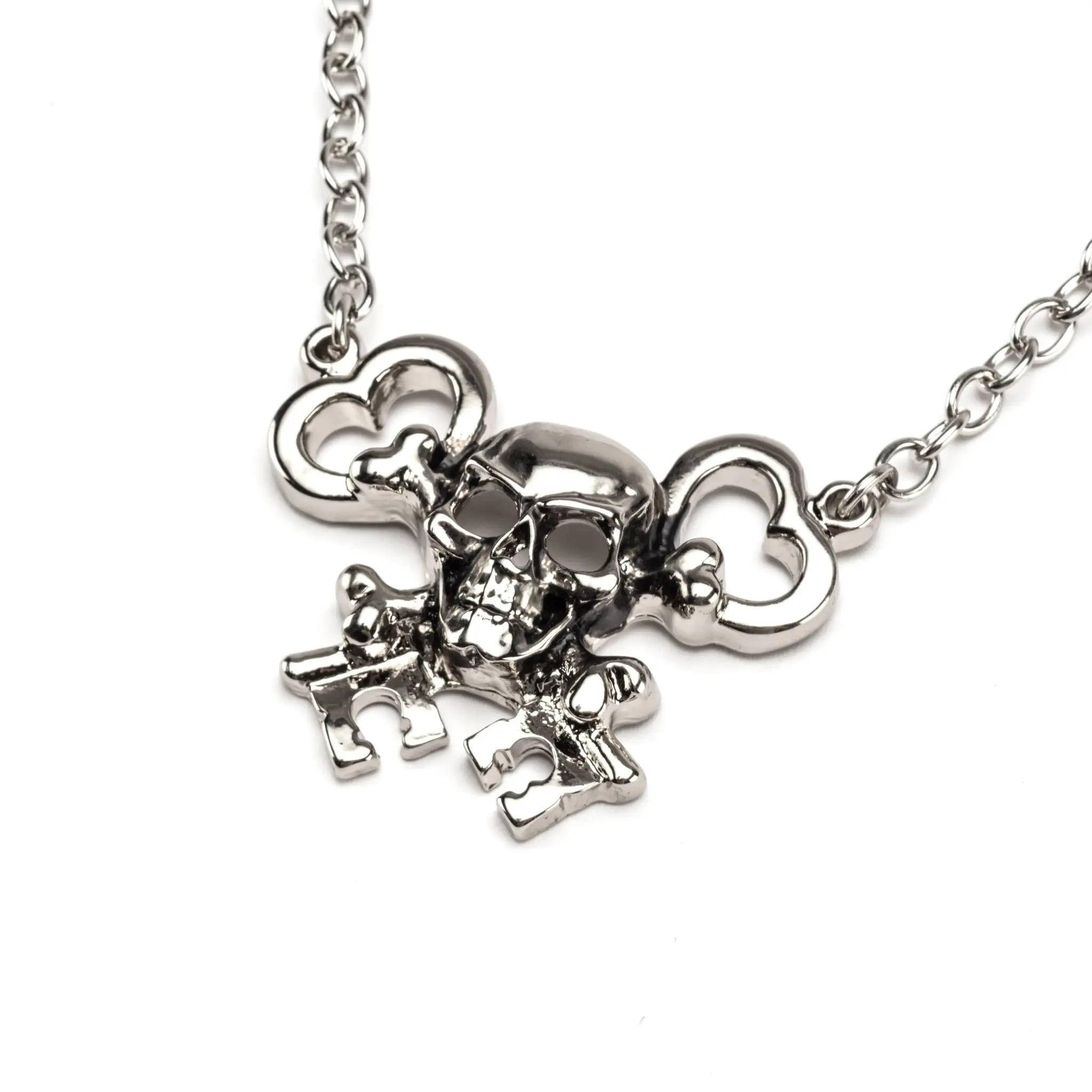 Skull Key Pendant Necklace Skull Key Pendant Necklace