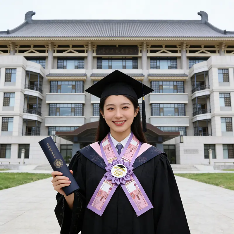 Graduation Wreath 2 [Purple]