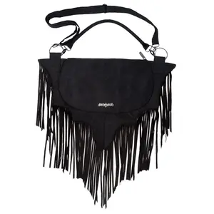 Bat Wing Fringe Shoulder Bag
