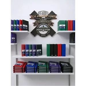 ACCESSORY - BINDER - TCG PROTECTOR X PNW POKESTOP SHOP COLLAB PROFFESIONAL GRADE PROTECTION PREMIUM 9 POCKET POLY W/ STRAP BINDER
